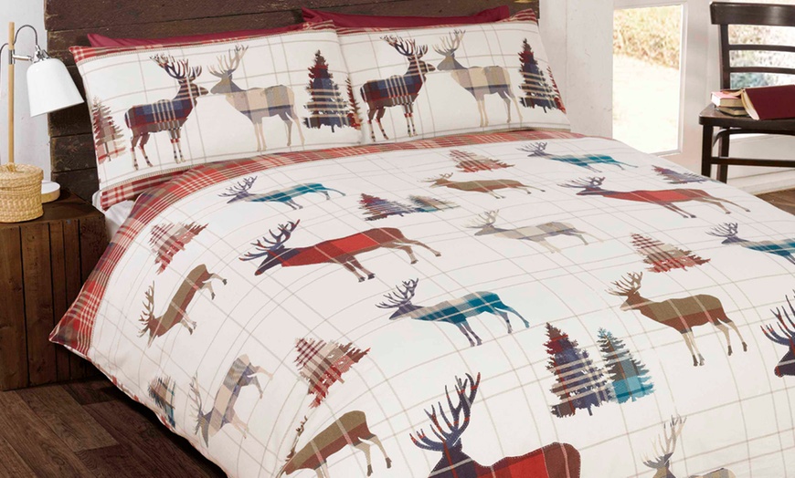 Image 7: Winter Collection Duvet Cover Set