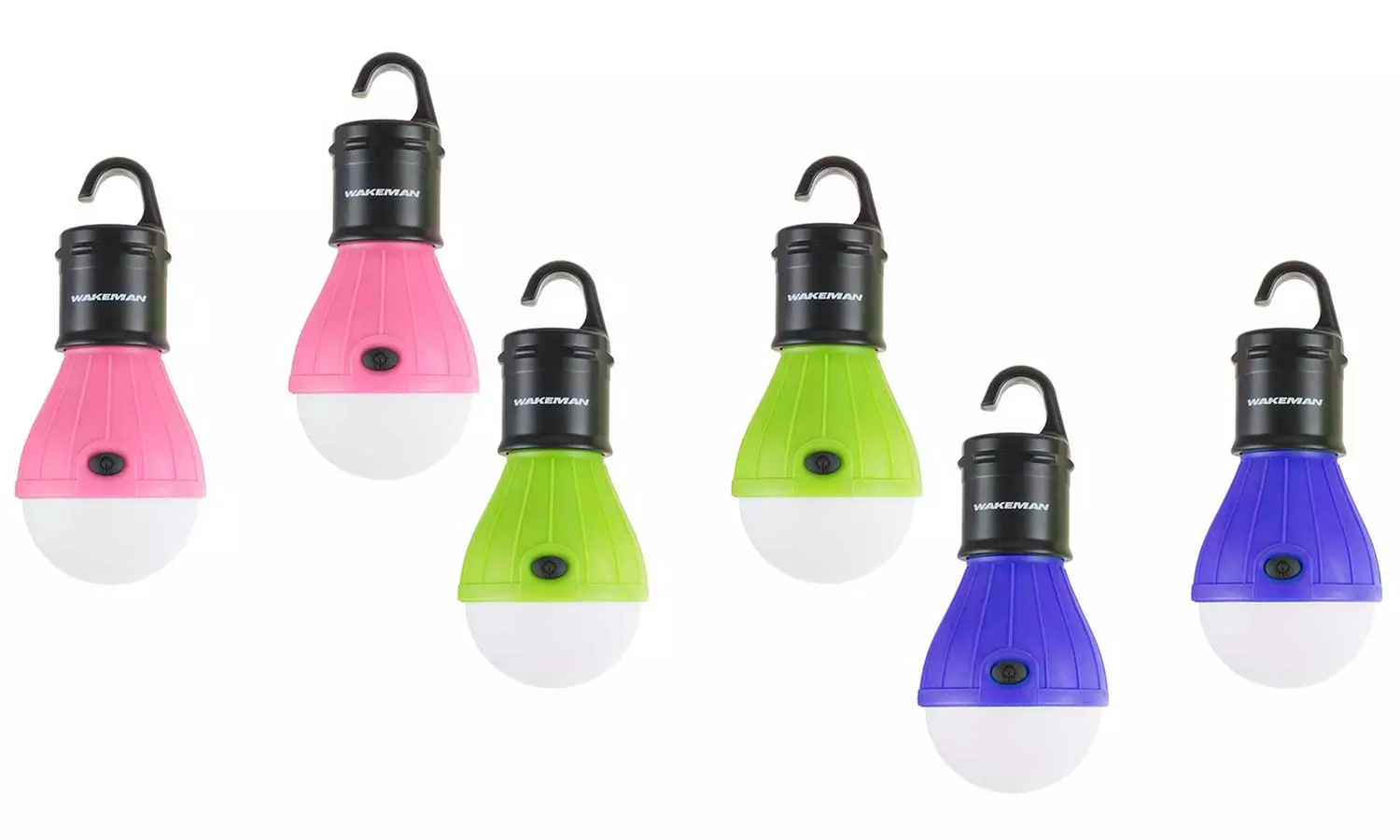 Portable LED Tent Light Bulb Hanging Lights (2-Pack) - Primary Image