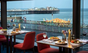 Brighton: 4* Side Sea View Room Stay with Bubbly