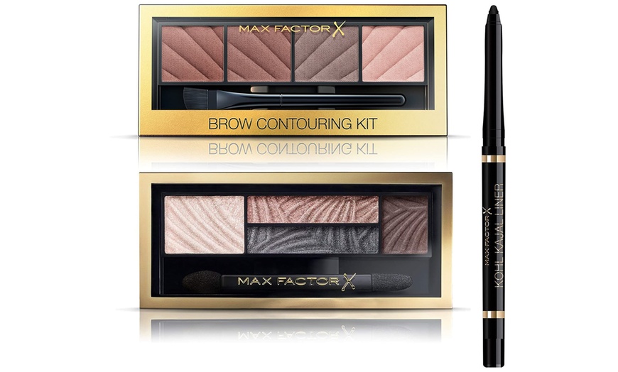 Image 1: Max Factor Eyeshadow Palette, Eyebrow and Eyeliner Set
