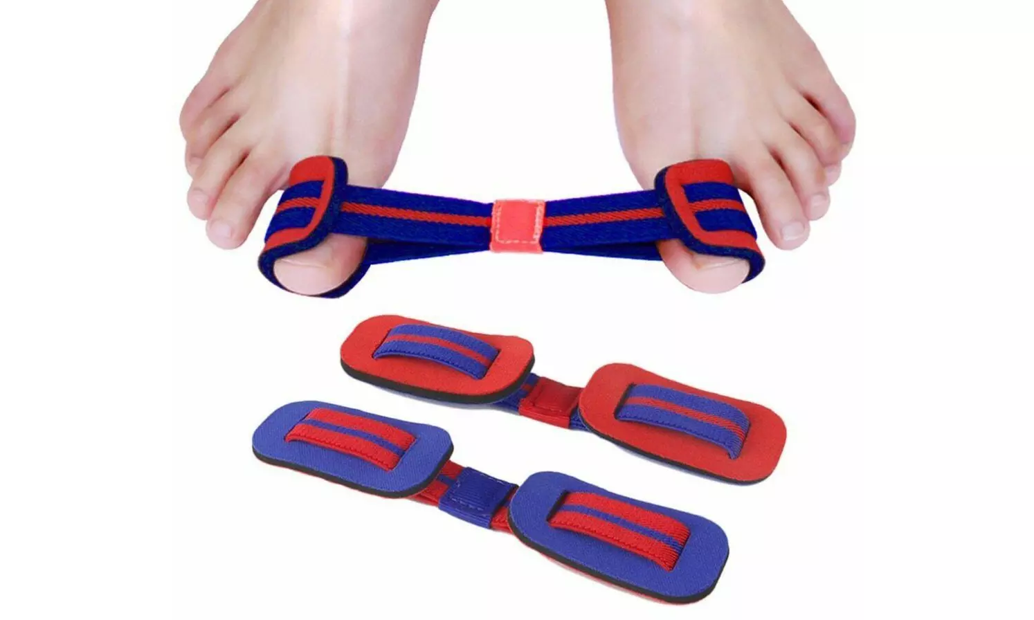 1, 2 ou 3 supports Bunion Exerciser aidant à réduire l'arthrose du gros orteil ou hallux rigidus - Primary Image