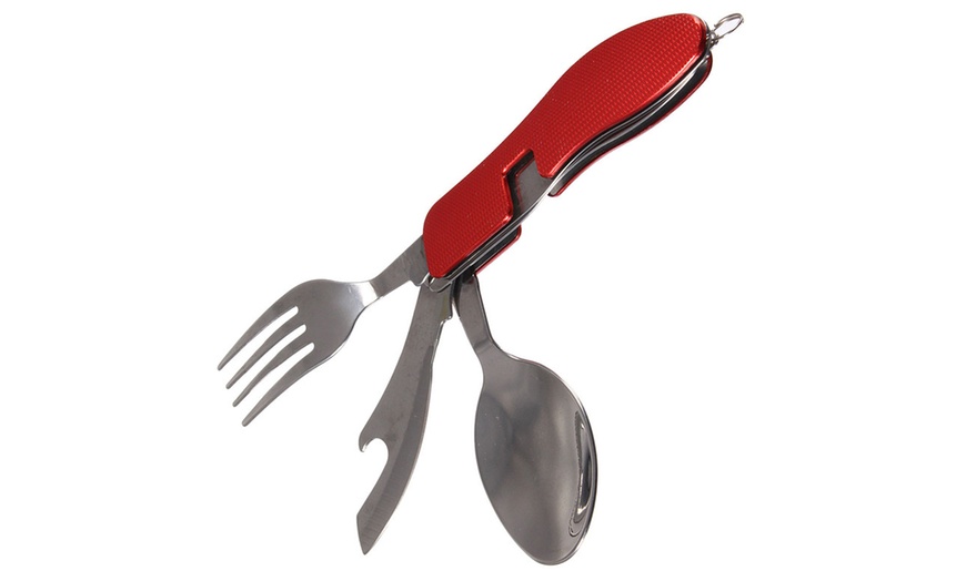 Image 3: Folding Camping Cutlery