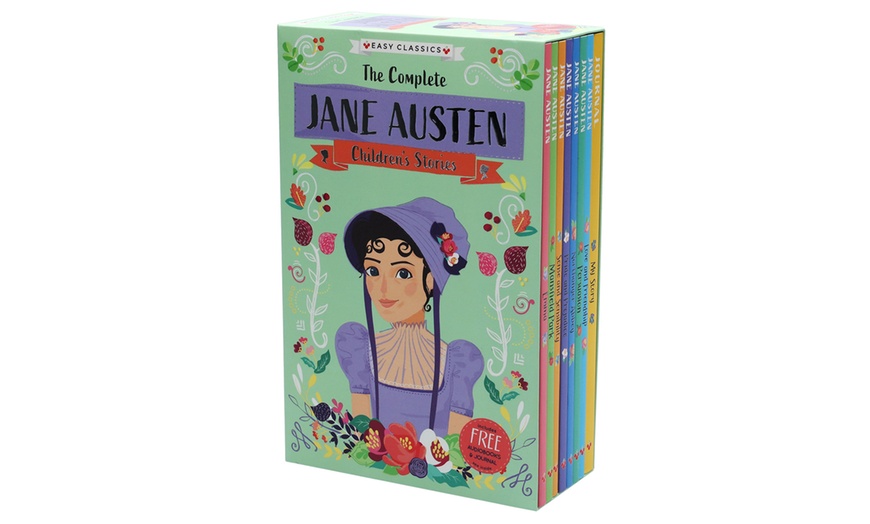 Image 1: Jane Austin Children's Illustrated Easy Classic Collection of 8 Books 