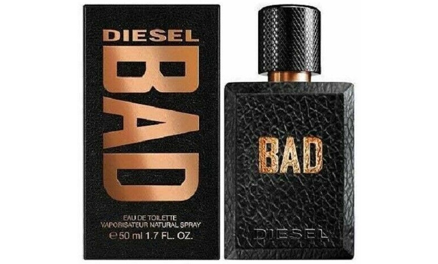 Image 4: One or Two Bottles of Diesel Bad EDT for Him 35ml, 50ml or 100ml