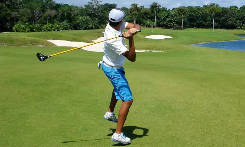 9- or 18-Hole Round of FlingGolf with Cart and Fling Stick Rental at Hunting Hawk Golf Club (Up to 33% Off) - Primary Image