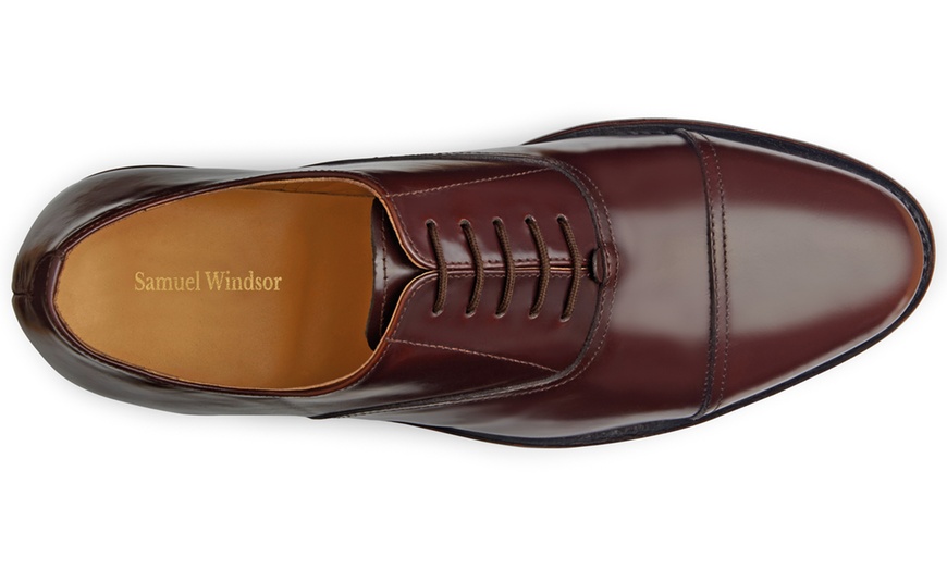 Image 9: Samuel Windsor Men's Oxford Shoes