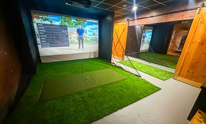 Swing into Fun with 1 or 2-Hour Golf Simulator Bay Rental on Weekdays