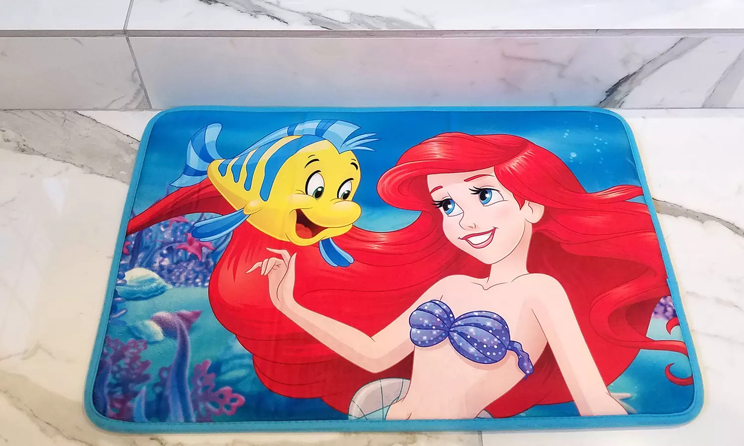 Disney's The Little Mermaid Memory-Foam Bath Mat - Primary Image