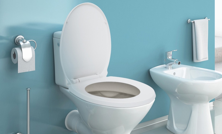 Image 1: Simple Soft Close Toilet Seat