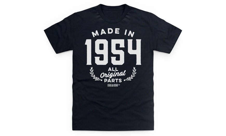 Image 11: Built in the 50s Cotton T-Shirt