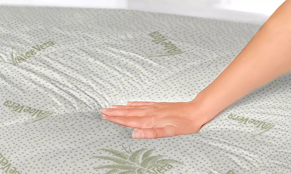 Topper per materasso italiano con trattamento all'Aloe Vera Datex, disponibile in varie misure - Image 2