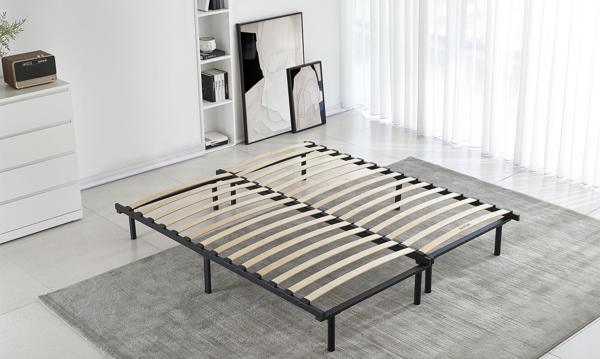 Sampur uitschuifbare bedbodem