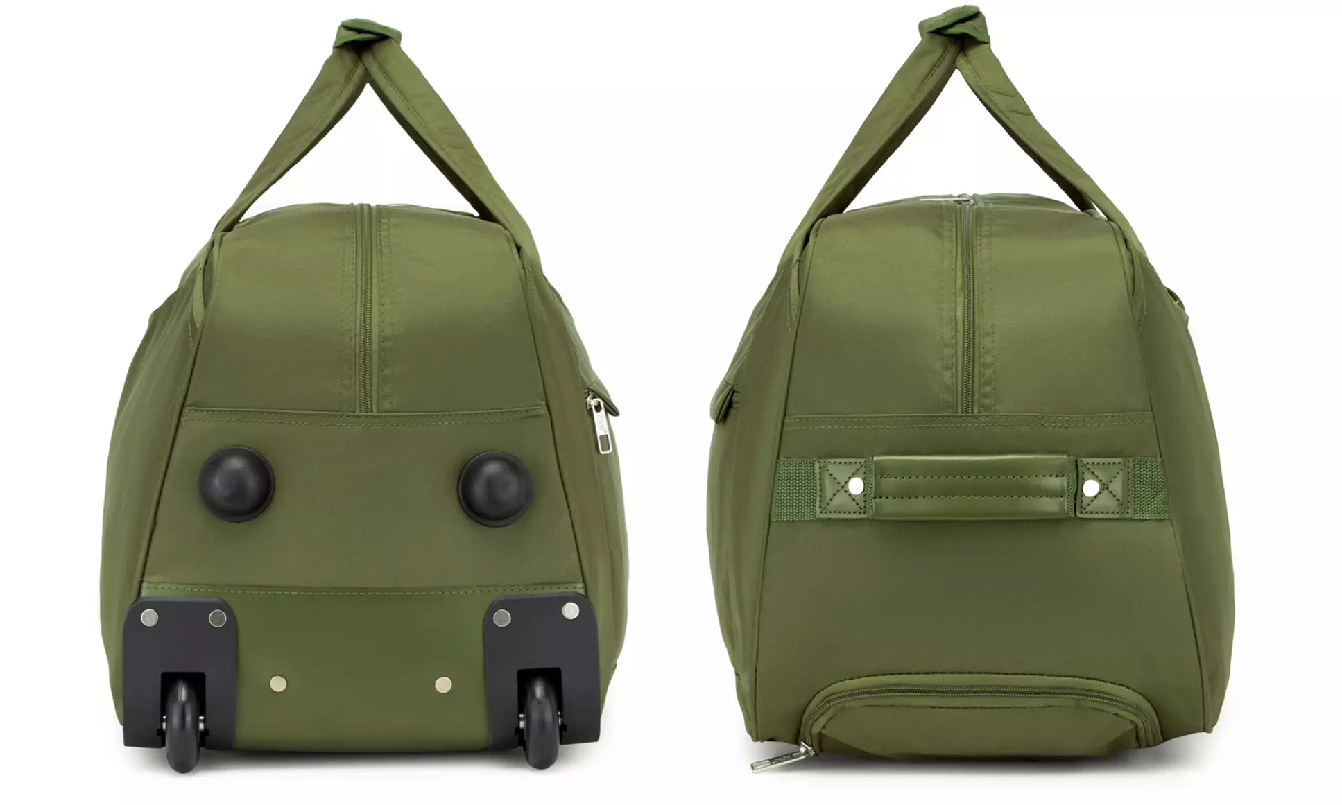 KONO 55L Two Wheels Foldable Soft Shell Travel Trolley Bag