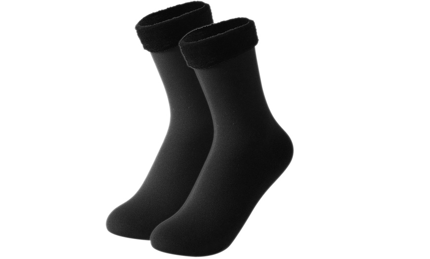 Image 7: 1x, 2x oder 3x Damen Thermo-Fleece-Socken