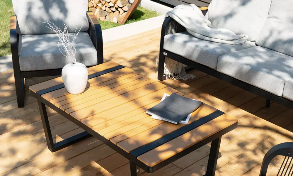 Home Deluxe Gartenlounge Set MARABA für 5 Personen