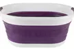 Panier à linge pliable ovale Beldray, violet - Second Medium