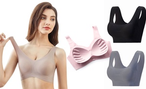 One or Two Non-Wire Seamless Bras