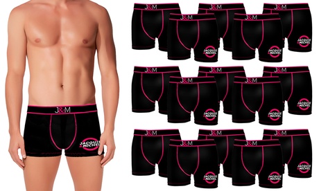 Set di 15 boxer Merci Jacquie et Michel, disponibili in 5 taglie