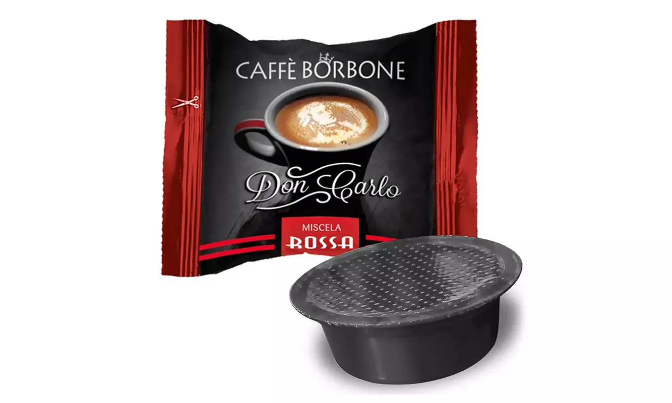Fino a 800 capsule di caffè Borbone Don Carlo