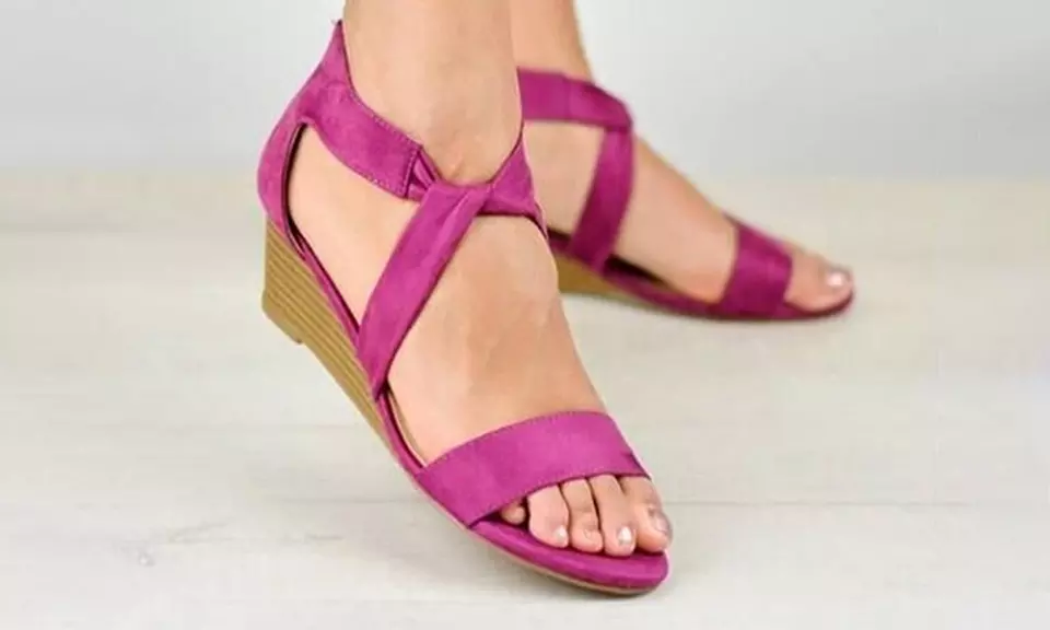 Sandales à talon compensé - Image 6