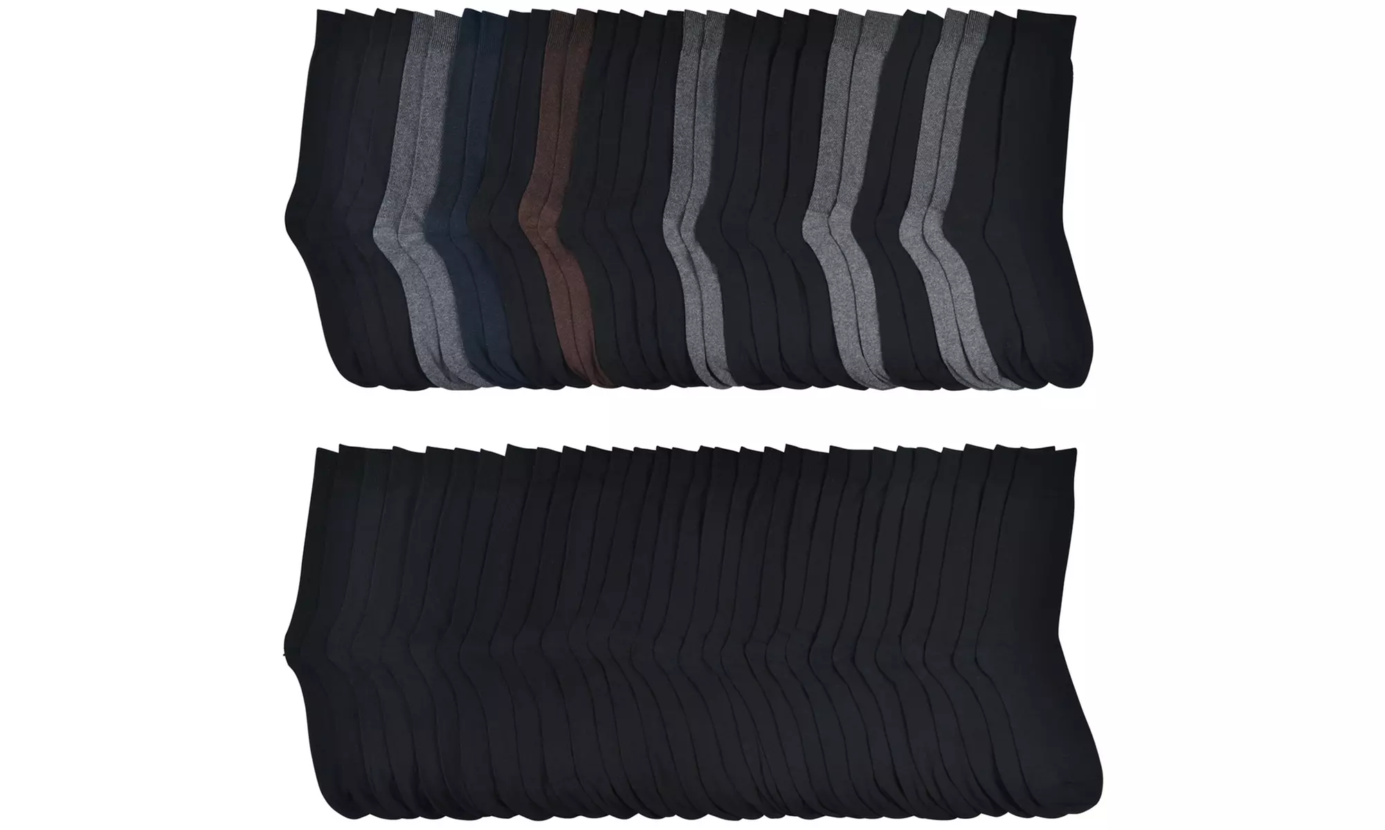 John Weitz Men's Premium Cotton-Blend Dress Socks (30-Pairs) - Second Medium