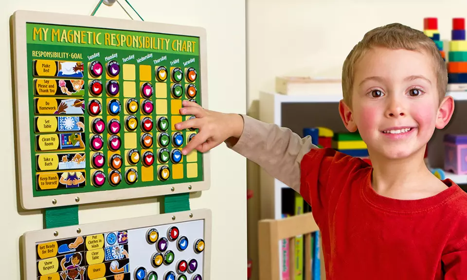 Melissa & Doug My Magnetic Responsibility Chart - Primary Image
