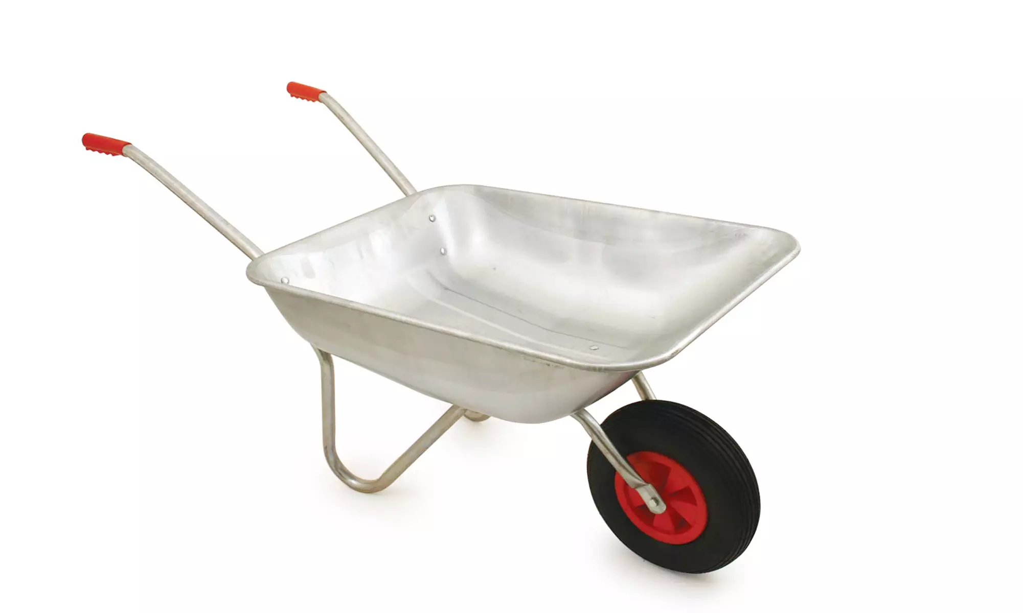 Bentley Galvanised Steel Metal Garden Wheelbarrow for £29.99 With Free Delivery - Primary Image