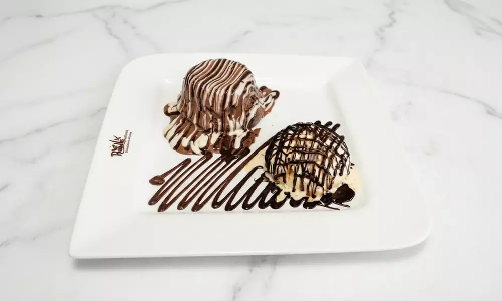 Hot or Iced Beverages with Sweet Bakery Treats for One or Two People