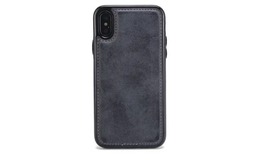 Image 9: Etui pour iPhone en suède PU