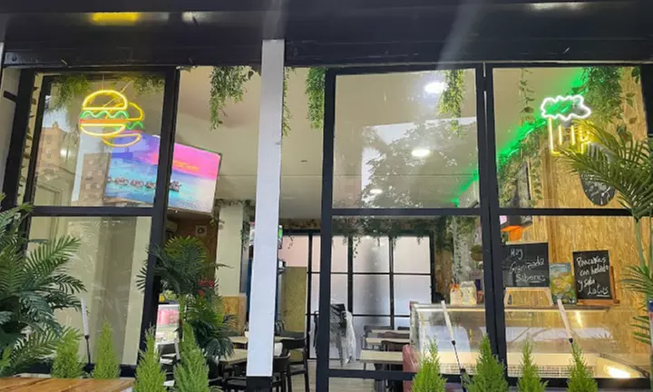 Menús hamburguesas para 2 o 4 personas