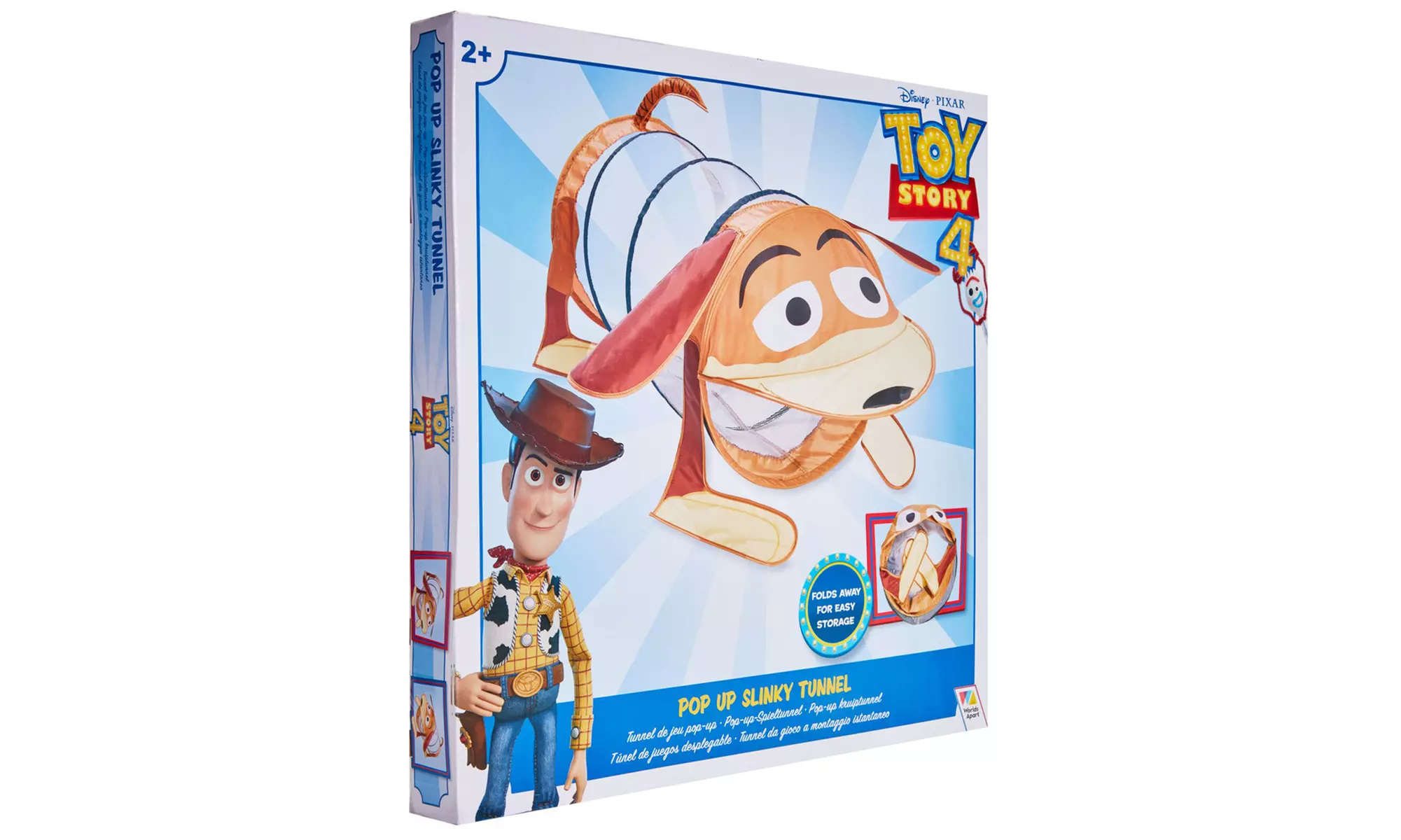 Tunnel Tente Pop-Up Chien Zig-Zag Toy Story de Worlds Apart - Second Medium
