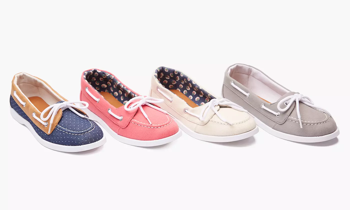 Sociology Women's Boat Shoes | Groupon Exclusive  (Sizes 7, 7.5, 8) - Primary Image