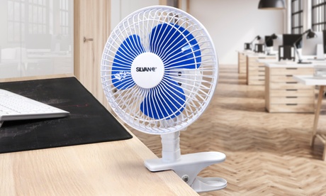Ventilatore da tavolo Silvano disponibile in 2 colori