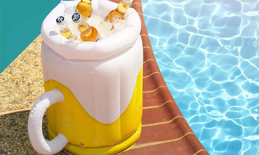 Vaso de cerveza inflable para hielo - Primary Image