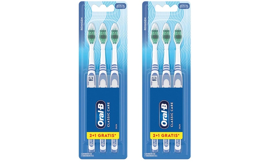 Image 2: 1, 2 ou 4 lots de 3 brosses à dents Oral-B 