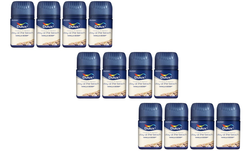 Image 6: 12 Dulux Paint Colour Testers Set