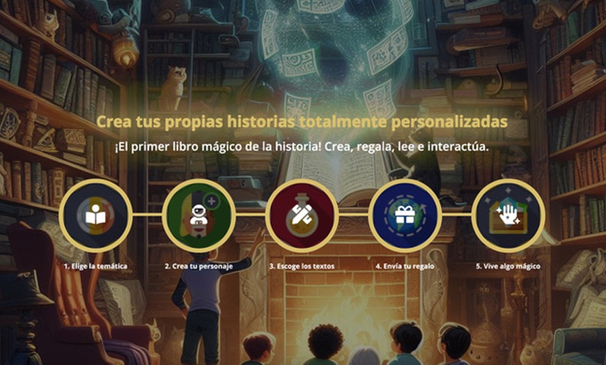 Image 2: ¡Protagoniza tu propia historia! Sé el héroe de tu libro con 3D