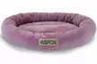 ASPCA Round Velvet Bolster Dog Bed - Second Medium