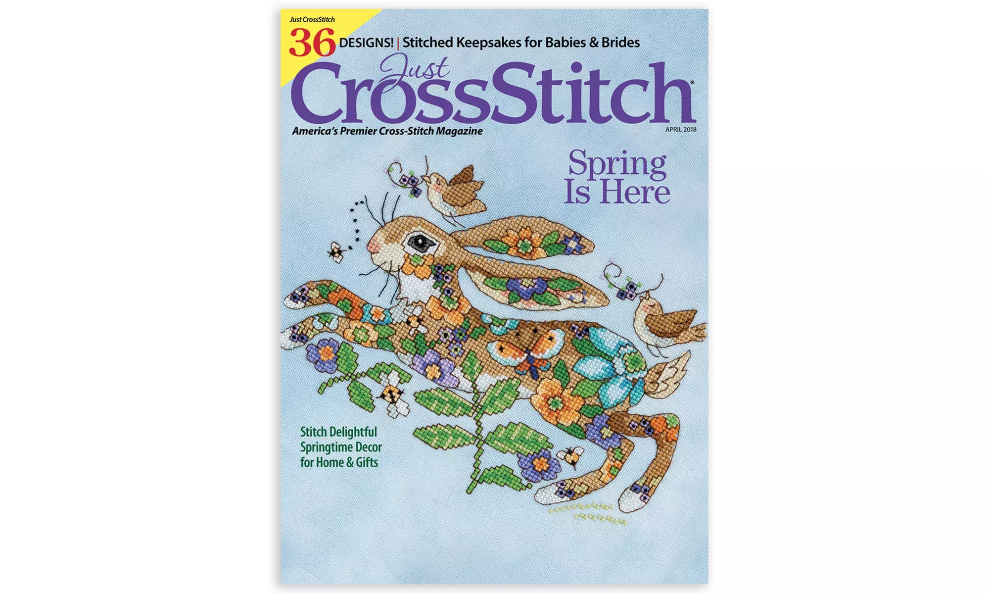 One-Year Subscription to Just CrossStitch Magazine (53% Off) - Primary Image