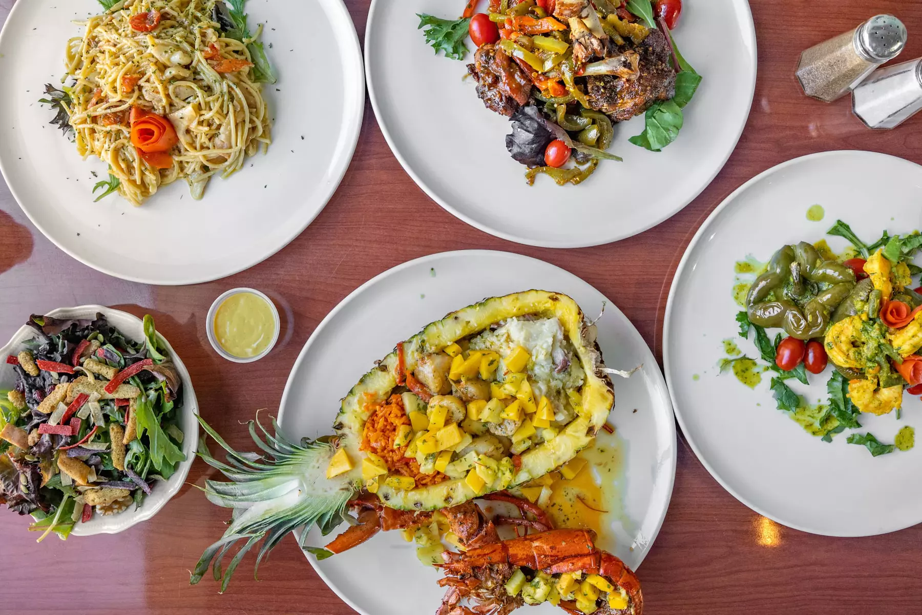 Enjoy Caribbean and American Flavors for Two or More