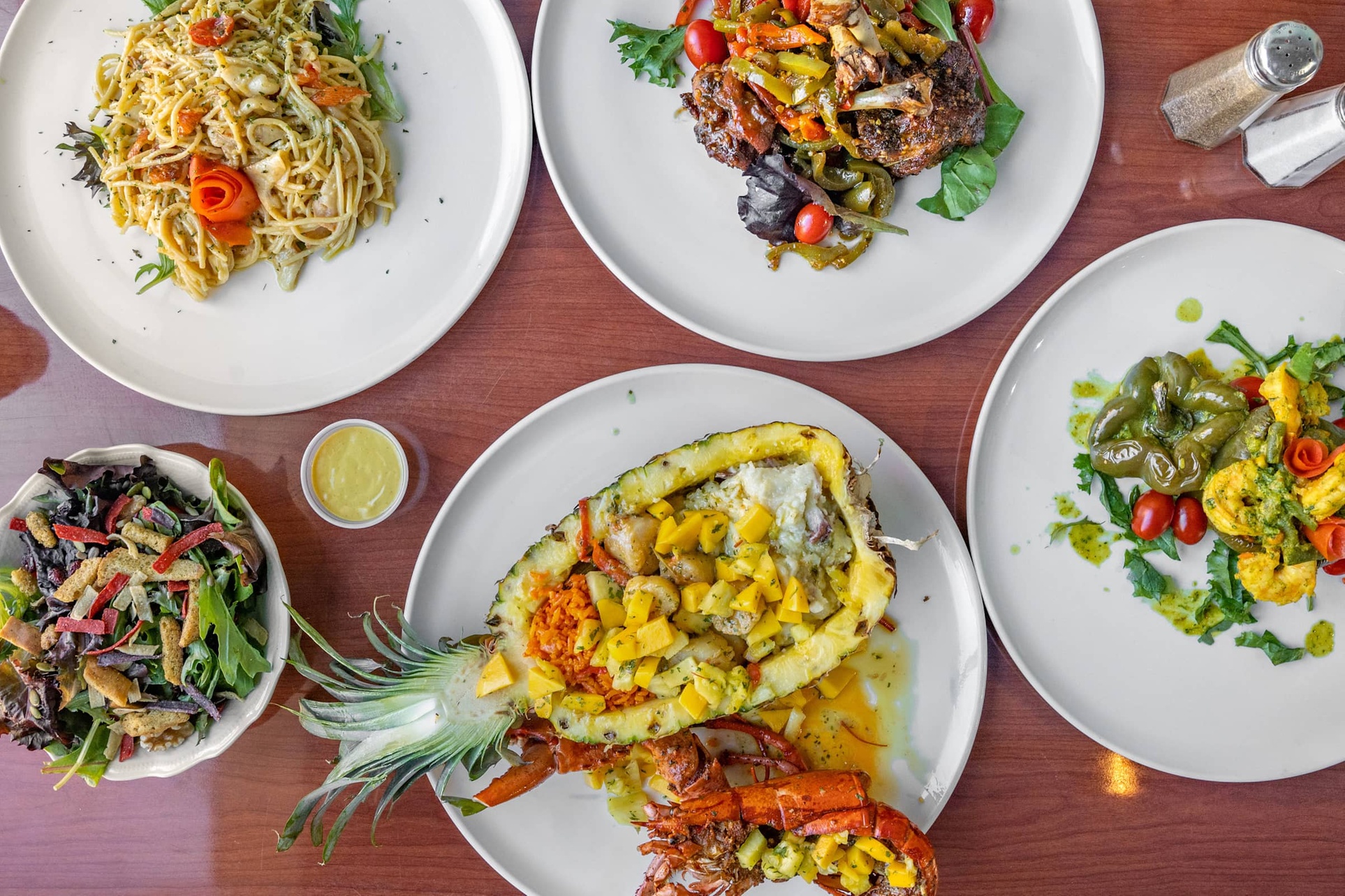 Enjoy Caribbean and American Flavors for Two or More