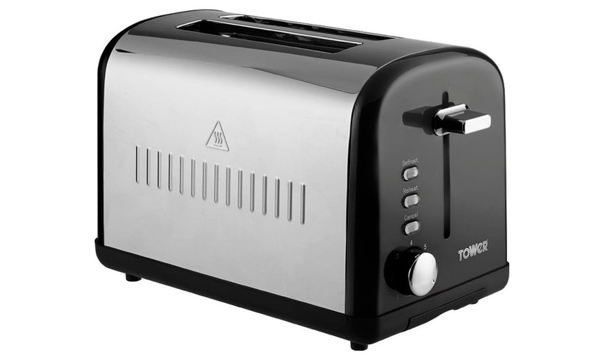 Image 2: Microwave, Kettle and Toaster Set