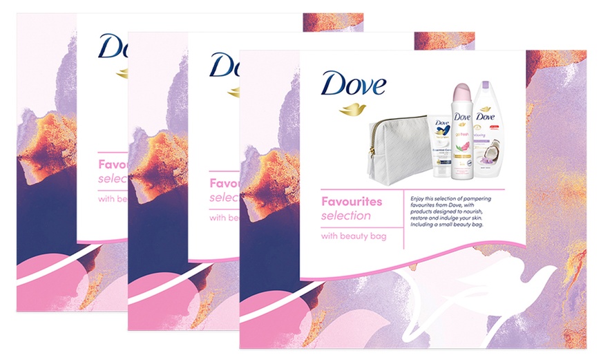 Image 7: Dove Bodywash Deo and Handcream Three-Piece Gift Set