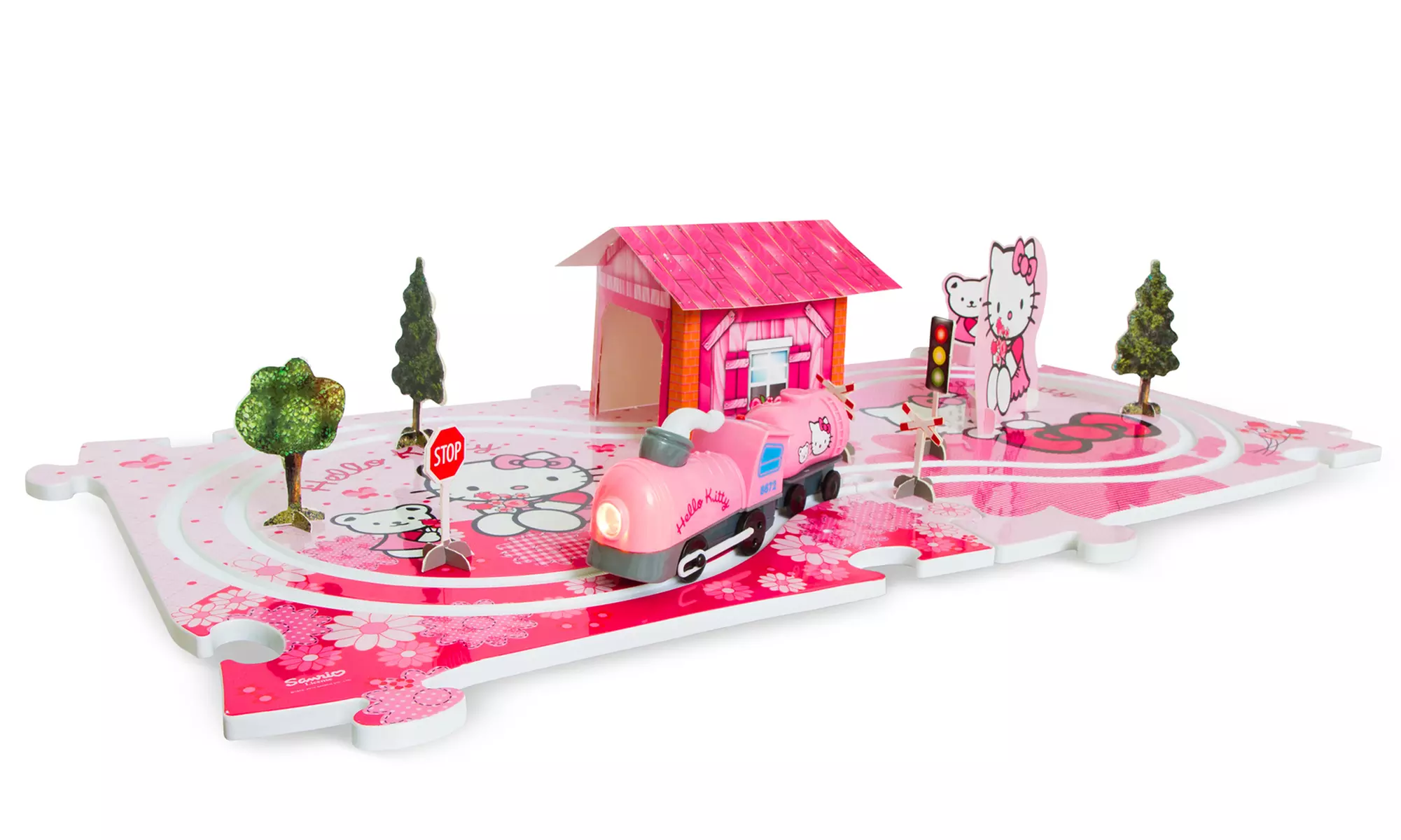 Hello Kitty Girls Fantasy Train Set 14 Pieces from £11.99 (66% Off) - Primary Image