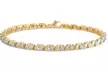 1/2 CTTW Diamond Miracle Plate Bracelet in Sterling Silver by Brilliant Diamond - Second Medium