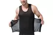 Men's Core Support Compression Shirt with Slimming Belt - Second Medium