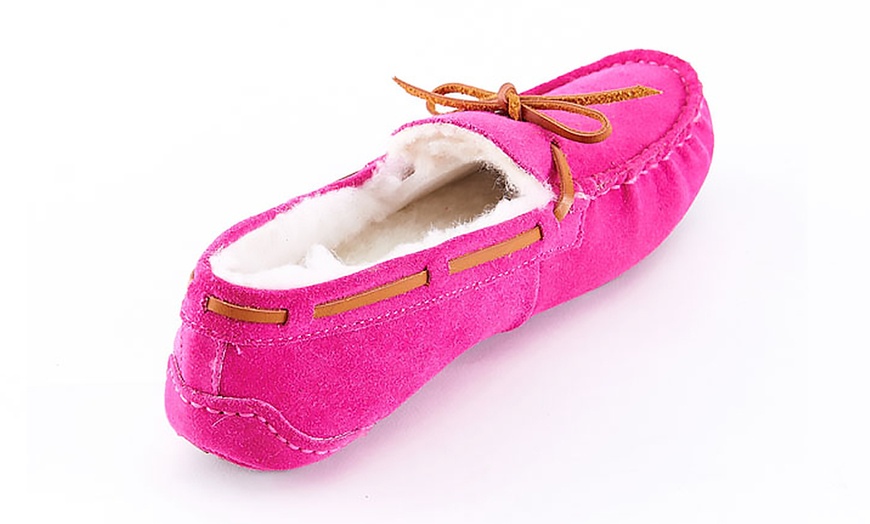 Image 3: Women's Suede Slippers