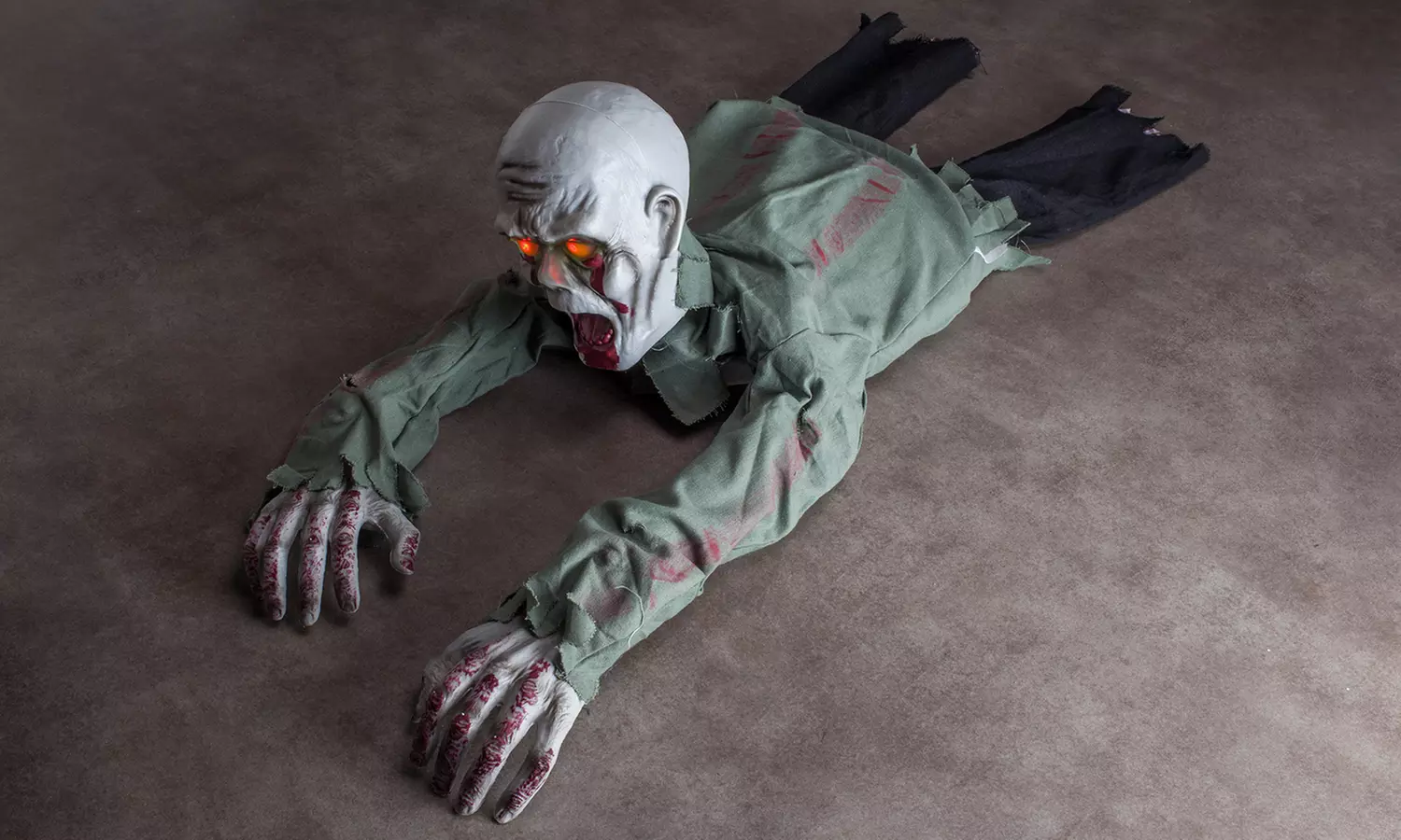 Crawling Zombie or Child Halloween Decoration with Motion Sensor - Primary Image