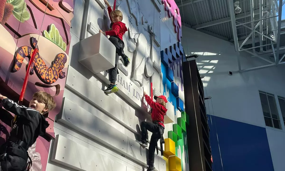 Thrills for All Ages: Dive into Family-Centered Entertainment with Unlimited Indoor Climbing Package - Second Medium