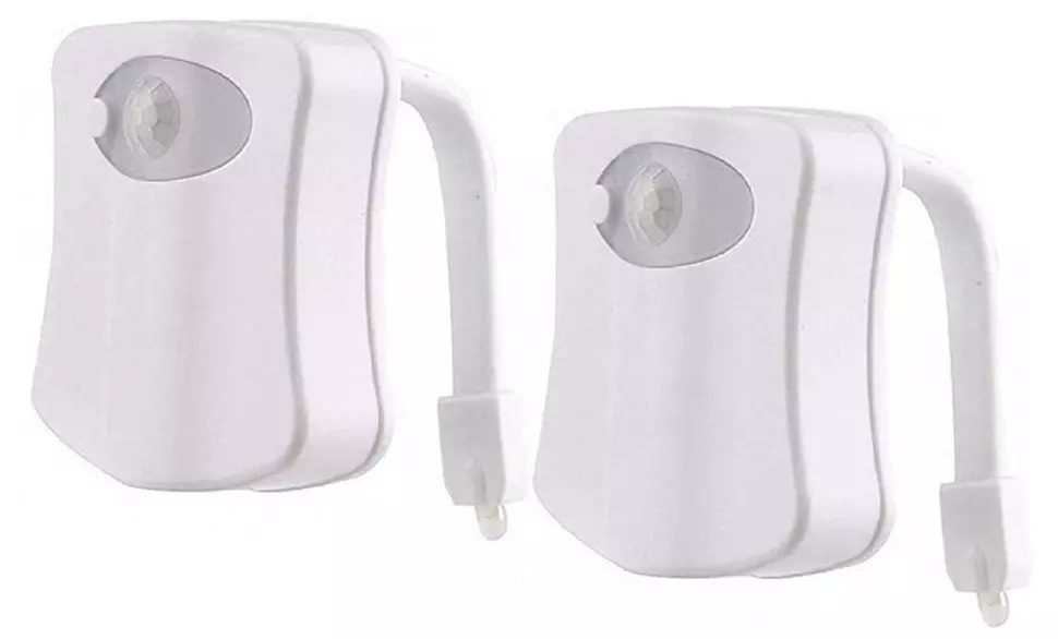 1 o 2 lampade LED per WC con sensore di movimento e 8 colori emessi, con spedizione gratuita - Image 4